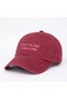 ''Sorry I'M Late, I Saw a Dog'' Embroidered Washable Hat / Dog Embroidered Baseball Cap - 2