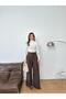 New Season Sweat-Proof 100% Linen Fabric Double Lace-Up Back Elastic Double Buttoned Wide-Legged Wide Led Palazzo Pants - 5