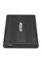 صندوق القرص الصلب الخارجي Hy-C23 مقاس 2.5 بوصة USB 3.0 Ta باللون الأسود - 2