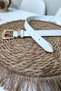 Women's Faux Leather Design Buckle Stylish Trouser and Dress Belt 105 cm - Mfr5015 - 4