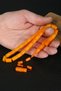 8X11 mm Cut and Polished Amber Prayer Beads - Abdullah Karataş Master Craftsmanship Prayer Beads