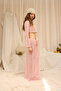 Forio Pink Knitwear Crop Skirt Set - 4