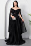 Strapless Neckline Pleated Tulle Dress Dmn0354 - 6