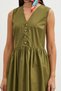 Picnic Chic Buttoned Dress - 5