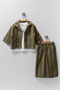 Boy's T-Shirt, Jacket, and Wide-Legged Pants 3-Piece Set - 6