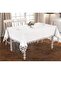 Tablecloth – Dertsiz 12-Person Single Tablecloth Dowry Gift Box Dertsiz Stain-Resistant Garden Linen - 2