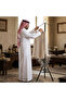 حامل بخور حديدي عصري DX3619 بارتفاع 175 سم - 3