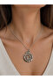 Spiral Form Minimal Necklace |   Spiral End Design Chain Necklace |   Daily Stylish Jewelry - 2