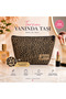 Patterned Liquid-Proof Cotton Makeup Bag 14X24Cm - 2