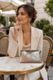 Mink Satin Metallic Chain Strap Women's Portfolio Hand and Shoulder Bag - 2