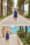 Women's Navy Blue Strappy Mini Dress Relaxed Fit Loose Summer Holiday Casual Stylish Dress - 6