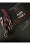 Thin Women's Belt with Scarf and Square Buckle, Waist Belt, Dress Belt, Skirt Belt, Trouser Belt - 3