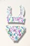 Girl's Ruffled Bikini Set - 2