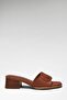 Women's Brown Heel Sandals Cerinna