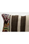 Handmade Vintage Throw Pillow Cover Made from Old Kilim, Wool, 30X50 cm - 2