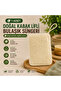 1 Piece Natural Pumpkin Dishwashing Fiber Double-Sided Use (12X8 cm) - 5