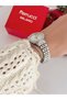 Steel Strap 2 Year Warranty 3 Atm Waterproof Women's Wristwatch + Bracelet Gift - 6
