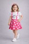 Slopet Poplin Skirt Girls' Set - Skirt-T-Shirt
