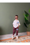 Nba Printed Long Bottom Kids Summer Set - 4