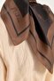 Cipher Sura Silk Scarf Coffee - 4