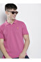 Men Pink Regular Fit Short Sleeve Polo