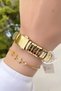 Special Boxed Steel Women's Wristwatch Gold Color 2 Year Warranty Gift Bracelet Hm6Hdc4 - 7