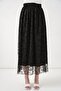 Bdart Floral High Waist Maxi A-Line Skirt - 2
