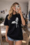 Arctic Monkeys Printed Crew Neck Black T-Shirt T-Shirt