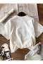 Unisex Boy Mom Printed Oversize Crew Neck T-Shirt - 2