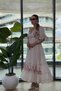 Cotton Handcrafted Embroidered Imported Dress - 6