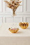6-Piece Serrated Gold Sugar Bowl Coffee Side Serving Set - Decorative Bowl - 2