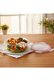 Round Glass Food Container with Leakproof Airtight Locking Lid – Premium Storage Solution – 950 ml - 3