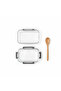 Kitchenmark Large Rectangular Glass Food Storage Container with Secure Airtight Lid – Multipurpose Use – 1520 ml - 3