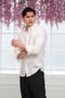 Regular Fit Self-Striped Summer Modal Fabric Men's Shirt - 4
