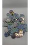 Set of 4, 10 Grams, 20 Mm, Wipes, Writing Towels, Evening Dresses, Dowry Embroidery, Sequin Set - 5