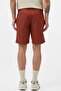 Men's Slim Fit Bermuda Shorts Men's Slim Fit Cotton Bermuda Shorts Brown - 2