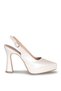 309 Mg Platform Heeled Evening Dress Women's Shoes - 2