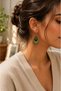 Authentic Vintage Drop Earrings Bohemian Vintage Ethnic Design Women's Earrings - 5