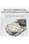 Electric Shiatsu Foot Massager with Heat and Air Compression Deep Kneading Rollers - 4