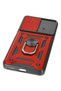 Ilkeshop New Poco X4 Pro 5g Case Pars Lens Ring Silicone (151705) - Red - 5
