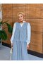 Women's Embroidered Linen Vest Skirt Two-Piece Set - 3