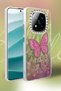 ILKESHOP غطاء جديد لهاتف Redmi Note 14 Pro 4G بتصميم شفرة مع مرآة - (174751) نمط 5 - 2