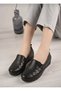 New Season Women's Orthopedic Daily Shoes Non-Slip Sole Comfortable Flexible Structure Lightweight Comfortable Black Shoes - 2