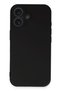Ilkeshop New iPhone 16 Plus Case First Silicone (204018) - Black - 3