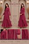Balon Kol Designed Dress with Drape and Belt Detail, Special Silvery Tulle Fabric, Girls' Formal Dress for Weddings and Graduations - 4