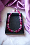 Agate Stone Bracelet Original Bracelet Pink White Patterned Agate Natural Stone Bracelet - 6
