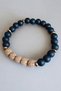 Rudraksha Bracelet Matte Onyx Stone Bracelet Original Real Natural Stone Men's Bracelet Women's Bracelet - 3
