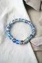 Blue Thermal Quartz Stone Bracelet Natural Stone Bracelet Natural Stones Original Thermal Quartz Stone - 2