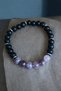 Amethyst bracelet, matte onyx bracelet, hematite bracelet, men's bracelet, women's bracelet - 3