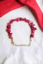 Coral Broken Stone Bracelet Real Natural Stone Brass Plated Certified Bracelet with Extension Chain - 4